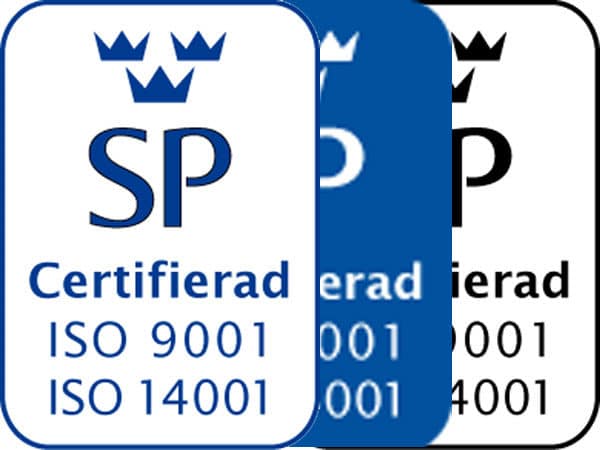 Certifiering av ISO 9001 och 14001