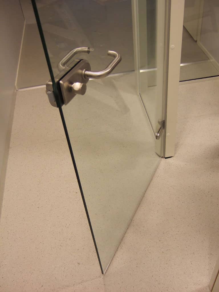 Glasdörr