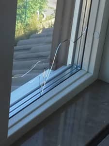 Värmespricka isolerglas